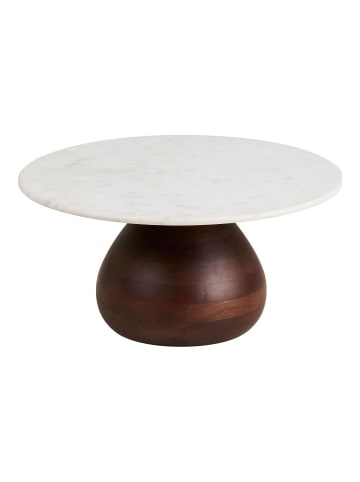 ebuy24 Couchtisch Klara Weiß 70 x 70 cm
