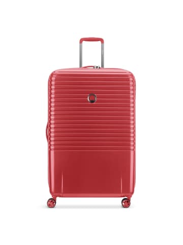 Delsey Caumartin 4-Doppelrollen Trolley 76 cm in rote