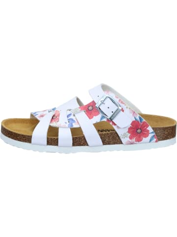 Dr. BRINKMANN Klassische Pantoletten in weiß