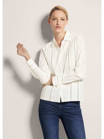 MADELEINE Bluse mit Cut Outs in wollweiß