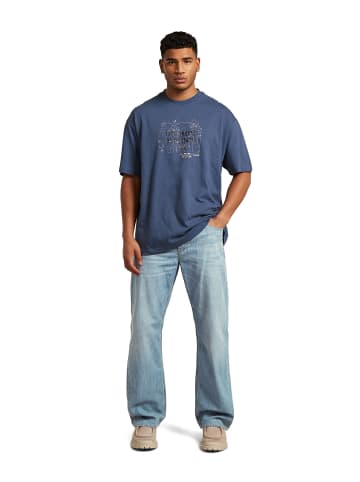 G-Star Raw Coord Graphic Relaxed T-Shirt rank blue