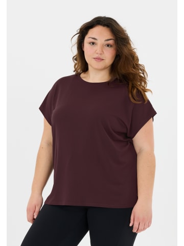 Endurance Q T-Shirt Jenirei in 4241 Fudge