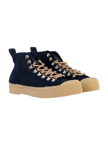 Bensimon Stella Wool Schnür-Tennisschuhe Blau