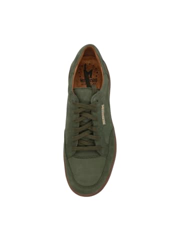 Mephisto Sportliche Schnürschuhe in Oliv