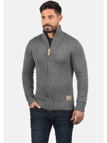 !SOLID Strickjacke SDPoul in Grau