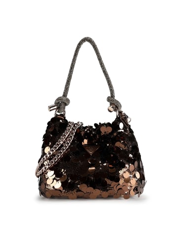 Guess Holiday Shine Mini Bag Handtasche 16 cm in bronze