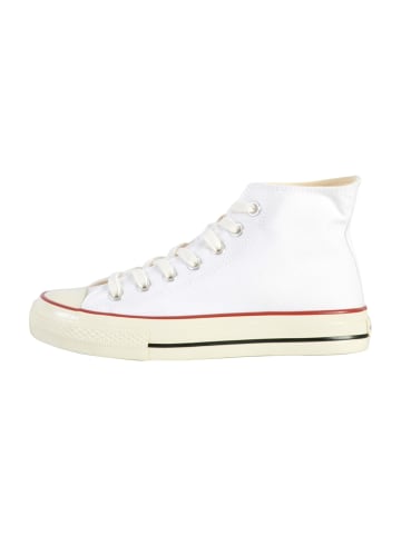 Victoria Sneaker mit Schnürung Weiß