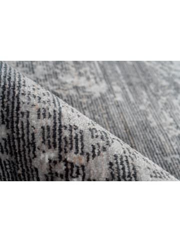 Arte Espina Kurzflor Teppich Baroque 725 in anthrazit - rechteckig