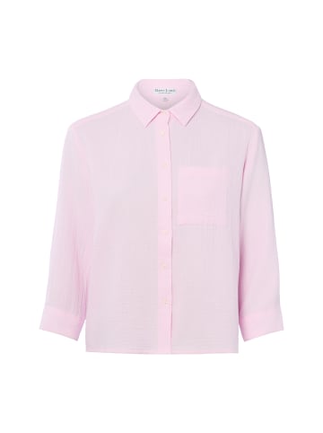 Marie Lund Hemdbluse in rosa - 0005
