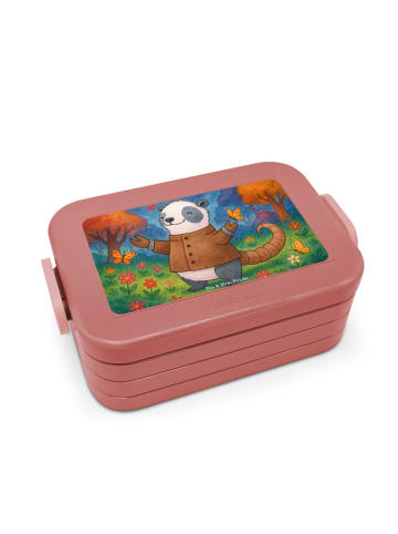 Mr. & Mrs. Panda Brotdose Skorpion Astrologie Design ohne Spruch in Rot Pastell