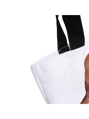 Mr. & Mrs. Panda Tote Bag Rotkehlchen Schlitten ohne Spruch in Weiß