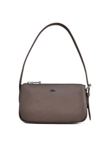 Lacoste Daily City Schultertasche 21 cm dark brown