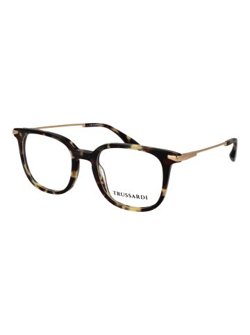 Trussardi Männer Optische Fassungen Quadratisch Mehrfarbig