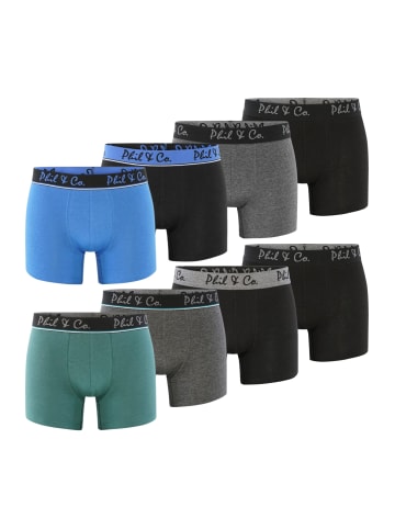 Phil & Co. Berlin  Retroshorts 8-Pack Jersey in multicolor #3