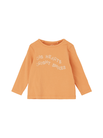 s.Oliver T-Shirt langarm in Orange