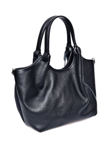 Carla Ferreri Henkeltasche in Schwarz