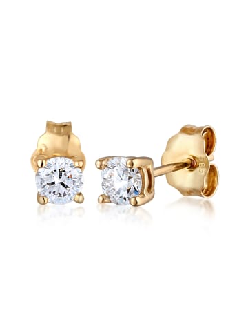 Elli DIAMONDS  Ohrringe 585 Gelbgold in Gold