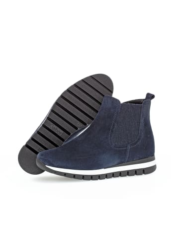 Gabor Comfort Chelsea Boots in blau