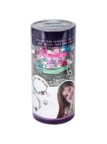 Toi-Toys Kinder Armband Set mit Perlen und Schnüre 3 Jahre