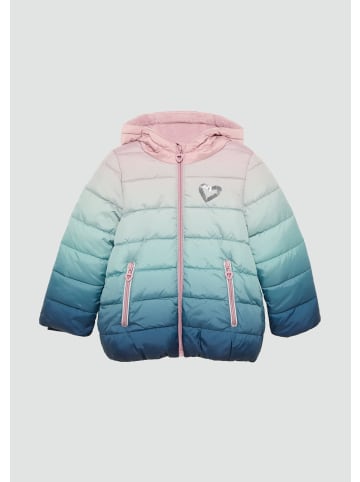 s.Oliver Outdoor-Jacke langarm in Blau-mehrfarbig