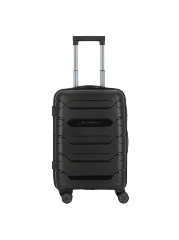 Polestream Strz by Asteroid 4 Rollen Kabinentrolley 55 cm in black