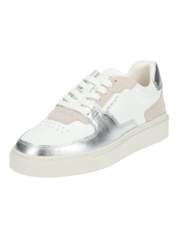 GANT Footwear Sneaker in Weiß/Silber