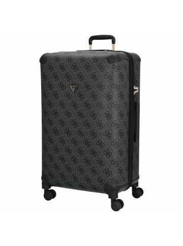 Guess Berta 28 IN - 4-Rollen-Trolley L 77 cm erw. (coal logo) in coal logo