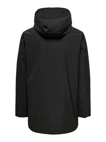 ONLY & SONS Langer Parka in Black