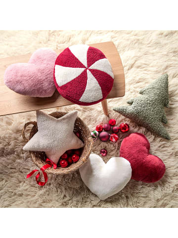 Butlers Kissen HEART in Weiß