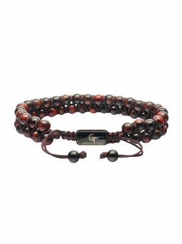 GT COLLECTION Armband Double-Bead in red
