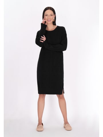 Usha Damen Kleid in Schwarz