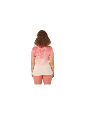 asics T-Shirt/Laufshirt SEAMLESS SS TOP in Rose