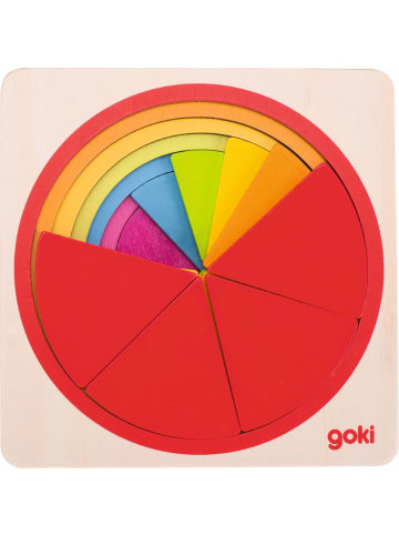 Goki Schichtenpuzzle Kreis - ab 3 Jahren