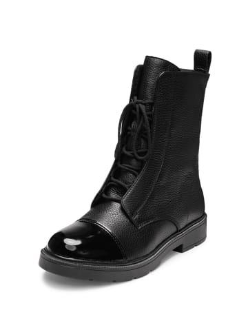 VITAFORM Hirschleder Stiefeletten in schwarz