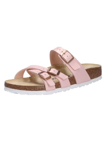 Birkenstock Tieffußbett Pantolette in rosa/pink