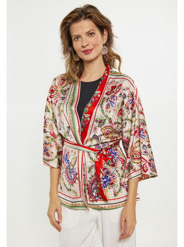 usha FESTIVAL Damen Kimono in Orange Mehrfarbig