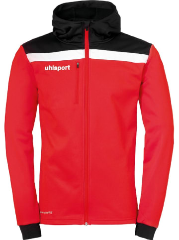 uhlsport  Trainingsjacke "Offense 23 Multi Hood Jacket" in Rot