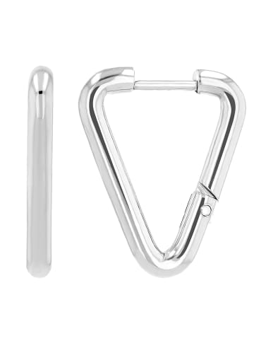 Adeliás Damen Ohrringe aus Edelstahl in silber