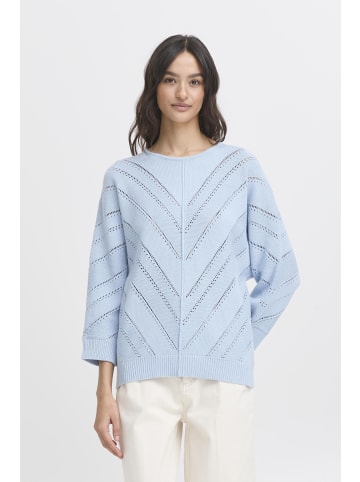 b. young Strickpullover BYNAJO Loose fit in Cashmere Blue