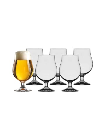 Stölzle 6er Set Biergläser Berlin 330 ml transparent in transparent