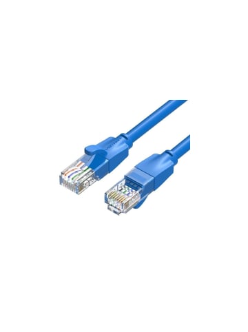Vention Netzwerkkabel RJ45 LAN-Kabel , UTP, Cat.6a in Blau