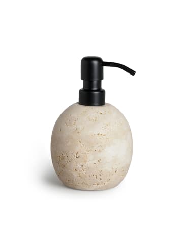 Möve Seifenspender Travertine Grace in beige