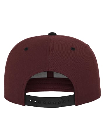  Flexfit  Flexfit Unisex Classic Snapback 2-Tone in maroon/blk