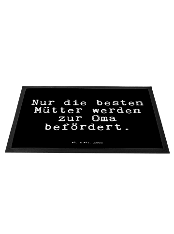 Mr. & Mrs. Panda Schmutzfänger Nur die besten Mütter... mit Spruch in Schwarz
