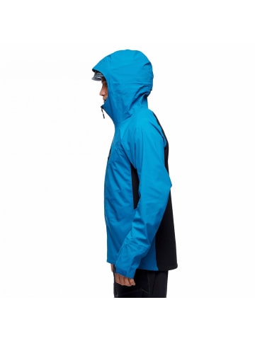 Black Diamond Funktionsjacke M DAWN PATROL HYBRID SHELL in Blau
