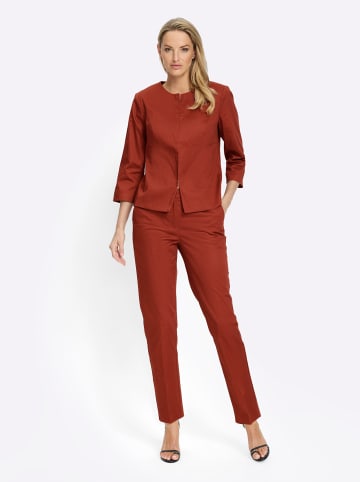 Heine Hosenanzug in rotbraun