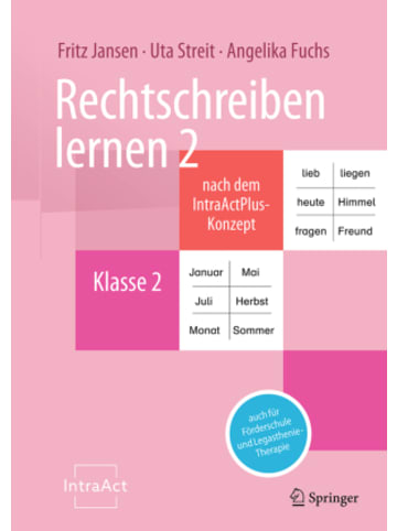 Springer Berlin Buch - Rechtschreiben lernen 2 nach dem IntraActPlus-Konzept