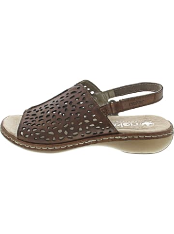 rieker Sling Sandalette  Braun