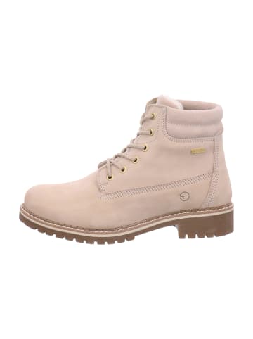 Tamaris Schnürboots in Beige