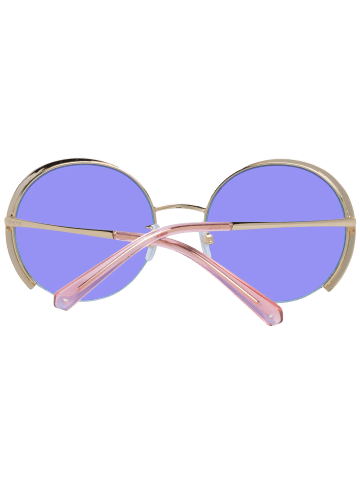Swarovski Frauen Sonnenbrille Rund Gold